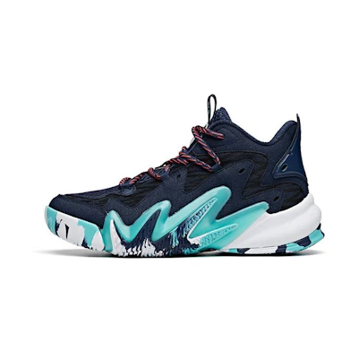 (Youth) Anta Shock Wave 2 'Black Blue'