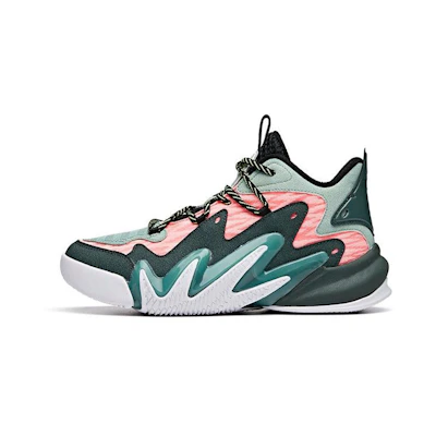 (Youth) Anta KT2 Low 'Green Pink'