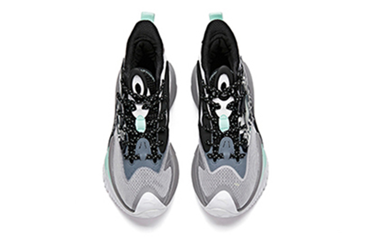 Shop (JR) (ユース) アンタ KT3 'グレー ブラック グリーン' 312131120-2 312131120-2