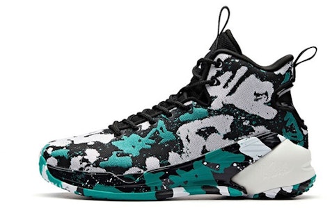 大童 Anta安踏 KT4 湯普森4 防滑耐磨 中幫 籃球鞋 黑白綠 Buy 大童 Anta安踏 KT4 湯普森4 防滑耐磨 中幫 籃球鞋 黑白綠