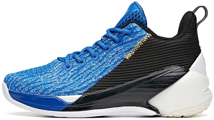 (Youth) Anta KT4 Low 'Blue Black Patchwork' 31921101R-2 Buy (Youth) Anta KT4 Low 'Blue Black Patchwork' 31921101R-2