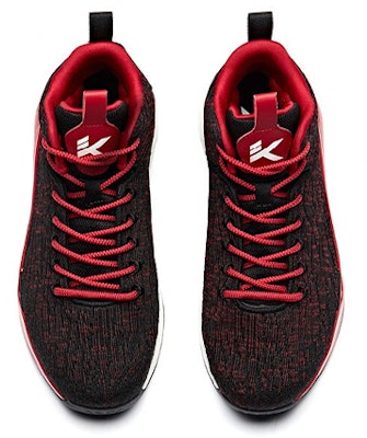 (Youth) Anta KT4 Mid 'Black Red' A31851199-2 Lookbook (Youth) Anta KT4 Mid 'Black Red' A31851199-2