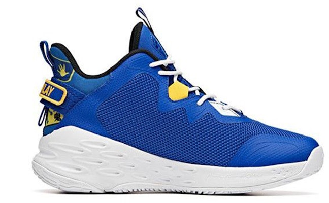 (Youth) Anta KT4 Mid 'Blue Yellow White' A31041101-3 Order (Youth) Anta KT4 Mid 'Blue Yellow White' A31041101-3