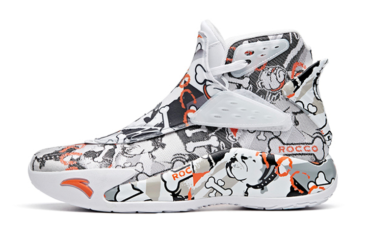 (Youth) Anta KT5 'Thompson High-Top Basketball Black White' 312011105-1