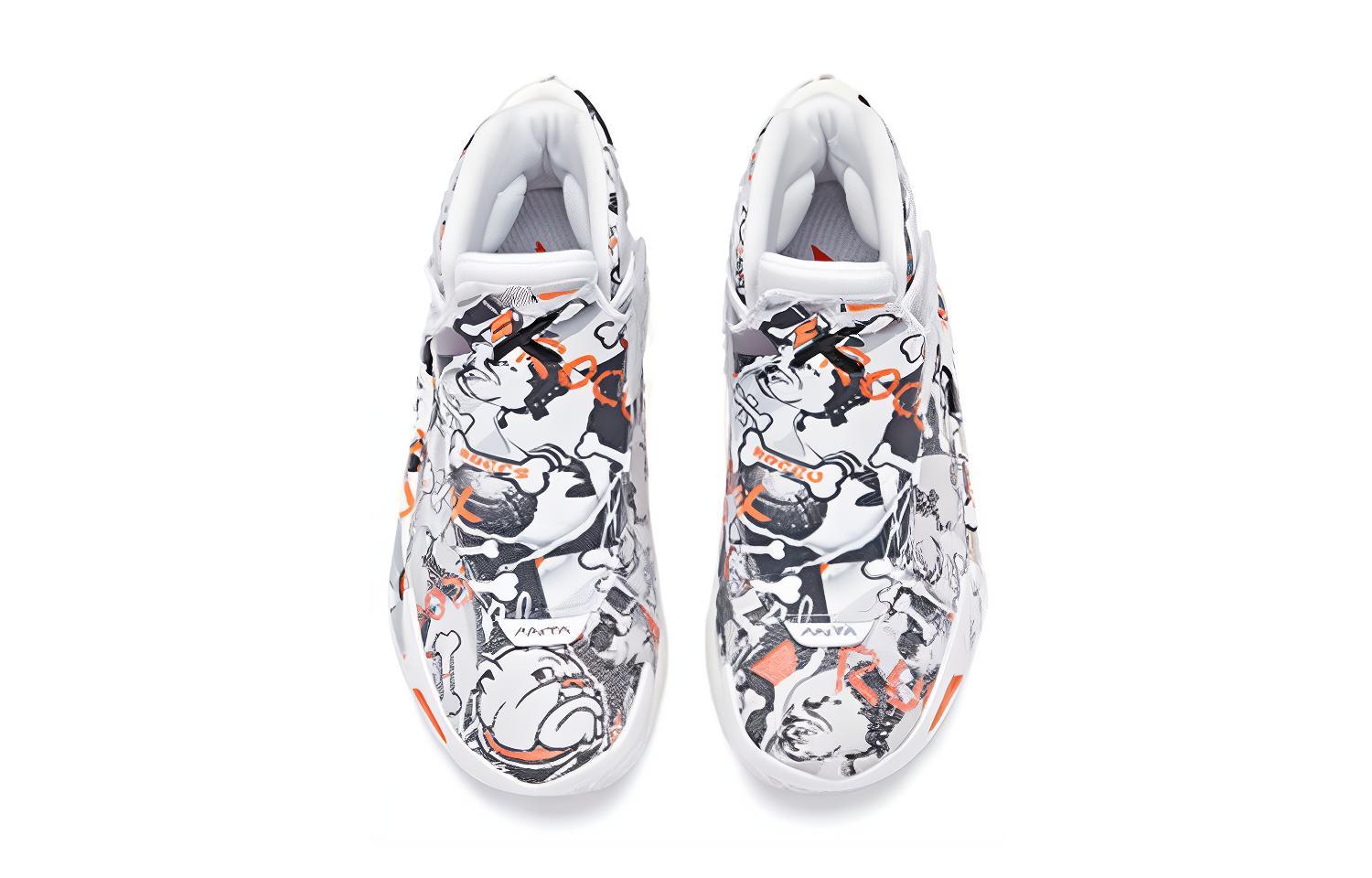 Shop (Youth) Anta KT5 'Thompson High-Top Basketball Black White' 312011105-1