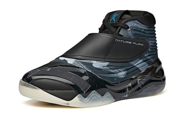 Lookbook (Youth) Anta KT6 'Black White' 312041130-1