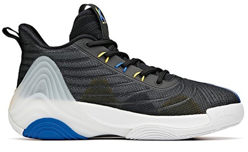 (JR) 安踏KT6高帮'黑黄蓝' 客场配色 312121130-2 Order (JR) 安踏KT6高帮'黑黄蓝' 客场配色 312121130-2