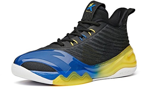 (JR) 安踏KT6高帮'黑黄蓝' 客场配色 312121130-2 Lookbook (JR) 安踏KT6高帮'黑黄蓝' 客场配色 312121130-2