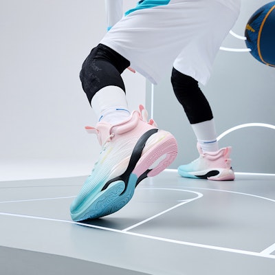 (Youth) Anta KT7 'Blue Pink Nitrogen Technology' 312221130-3 Cheap (Youth) Anta KT7 'Blue Pink Nitrogen Technology' 312221130-3