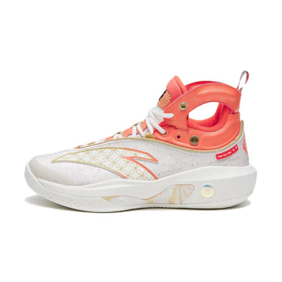 (Youth) Anta KT8 'White Red Gold'