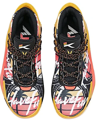 (JR) Anta KT Basketball High-Top ''Schwarz Orange Rot'' 312031116-3 Lookbook (JR) Anta KT Basketball High-Top ''Schwarz Orange Rot'' 312031116-3