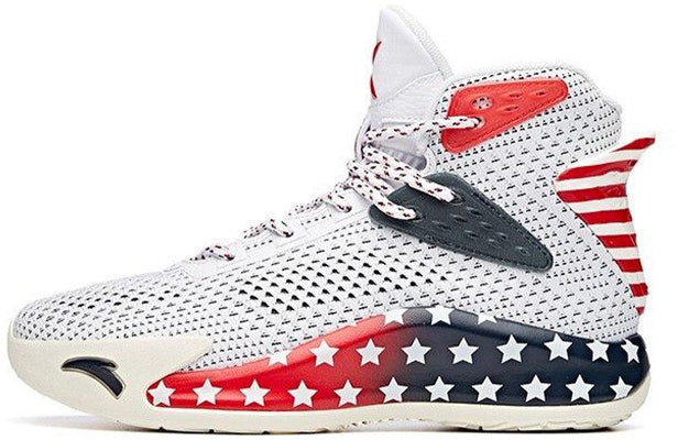 (Youth) Anta KT Basketball High 'Black White Red' 312031116-6 Buy (Youth) Anta KT Basketball High 'Black White Red' 312031116-6