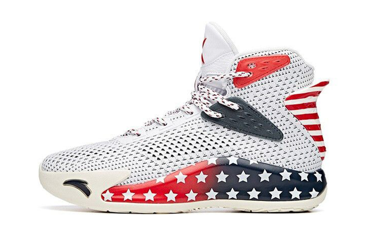 (Youth) Anta KT Basketball High 'Black White Red' 312031116-6