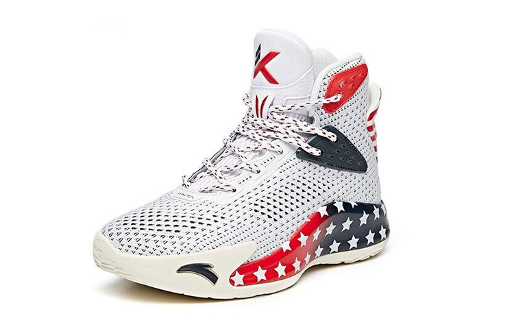 Order (Youth) Anta KT Basketball High 'Black White Red' 312031116-6