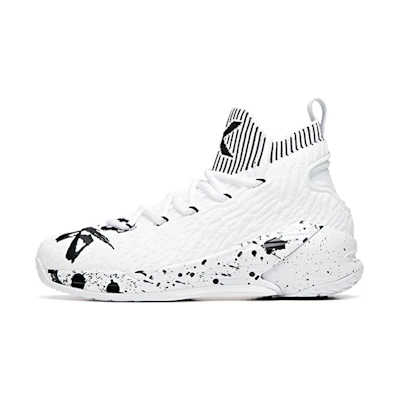 (Youth) Anta KT High-Top Basketball 'White Black'