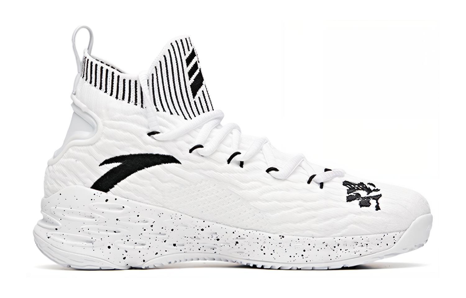 Order (Youth) Anta KT High-Top Basketball 'White Black' A31031100-2
