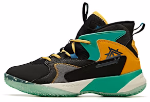 (Youth) Anta KT High-Top Basketball Shoes 'Black Green White' 31941115-2 (Youth) Anta KT High-Top Basketball Shoes 'Black Green White' 31941115-2
