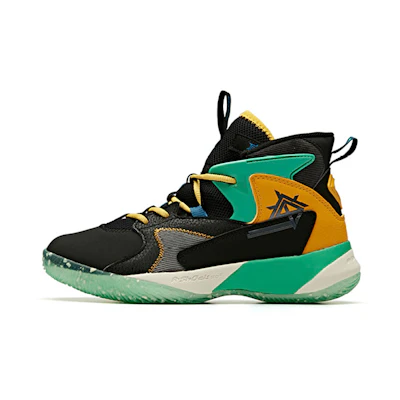 (Youth) Anta KT High-Top Basketball Shoes 'Black Green White'