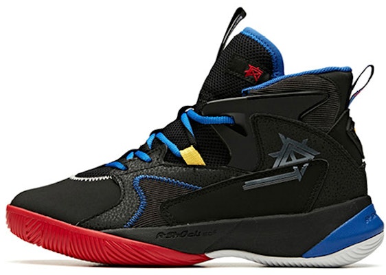 (Youth) Anta KT High-Top Basketball Shoes 'Black Red Blue' 31941115-5 Buy (Youth) Anta KT High-Top Basketball Shoes 'Black Red Blue' 31941115-5