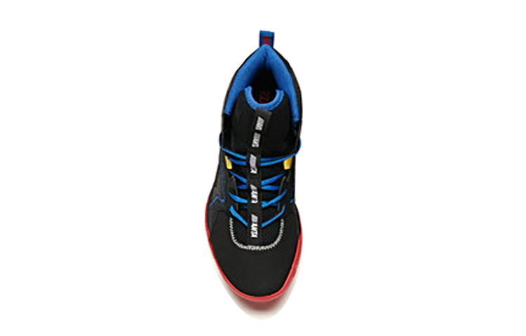 Lookbook (Youth) Anta KT High-Top Basketball Shoes 'Black Red Blue' 31941115-5