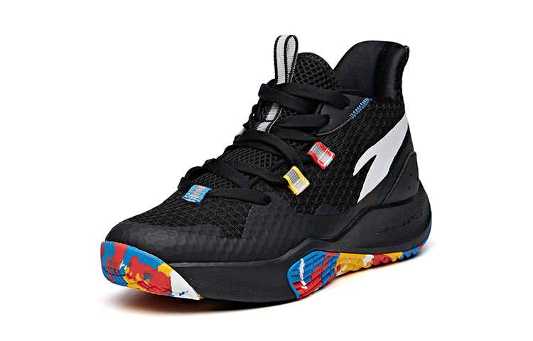 Order (Youth) Anta Light Cavalry 5 'Black White High-Top' 312021108-2