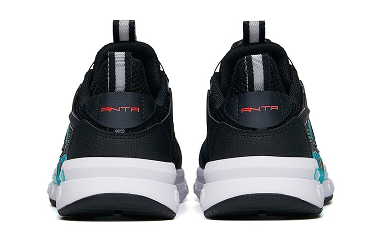 Shop (Youth) Anta Low-Top 'Black Green' 312228809-7