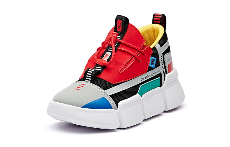 (Youth) Anta Low-Top 'Black Grey Red' 圖 2