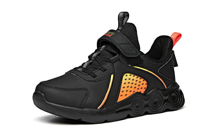 (Youth) Anta Low-Top 'Magic Tape Black Yellow' 圖 2