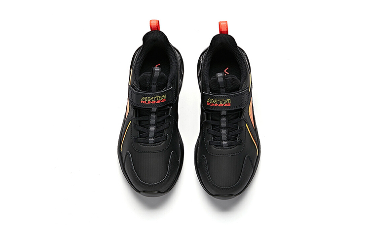 (Youth) Anta Low-Top 'Magic Tape Black Yellow' 圖 3