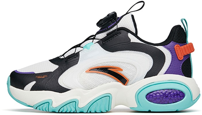 大童 Anta安踏 防滑耐磨 低幫老爹鞋 白黑紫 Buy 大童 Anta安踏 防滑耐磨 低幫老爹鞋 白黑紫