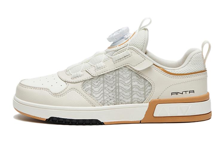 (Youth) Anta Low-Top 'White Grey Brown'