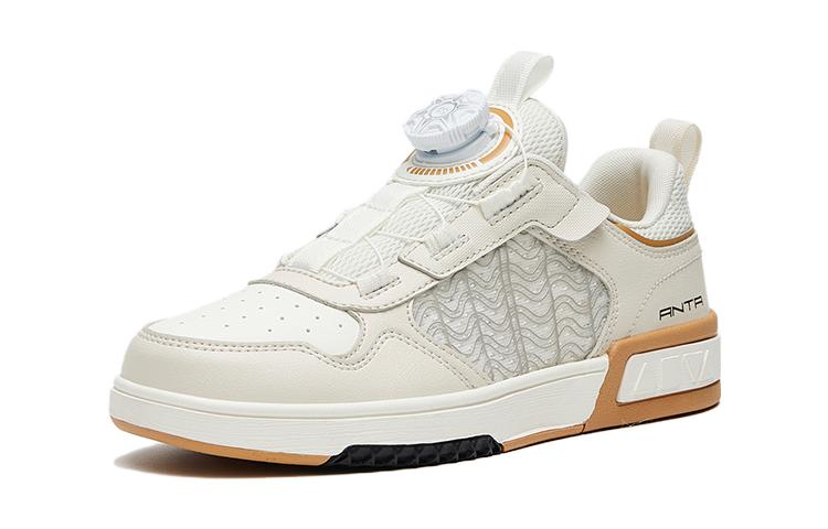 (Youth) Anta Low-Top 'White Grey Brown' 圖 2