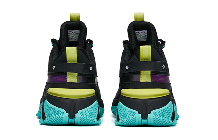 (Youth) Anta Low-Top Basketball 'Black Green' 圖 4