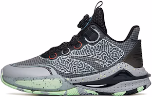 (Youth) Anta Low-Top Basketball 'Black Green' 312221110-8 (Youth) Anta Low-Top Basketball 'Black Green' 312221110-8
