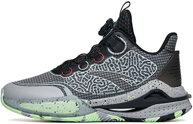 (JR) 안타 로우탑 농구화 '블랙 그린' (Anta Low-Top '블랙 그린') 312221110-8 Buy (JR) 안타 로우탑 농구화 '블랙 그린' (Anta Low-Top '블랙 그린') 312221110-8