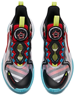 (Youth) Anta Low-Top Basketball 'Black Silver Red' 312231111-4 Shop (Youth) Anta Low-Top Basketball 'Black Silver Red' 312231111-4