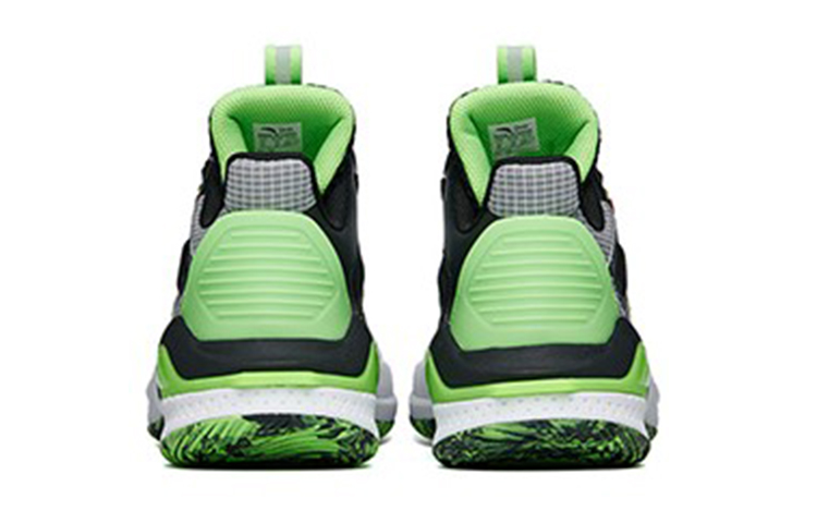 Purchase (Youth) Anta Low-Top Basketball 'Black White Green' 312221110-5