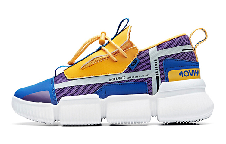 (Youth) Anta Low-Top Basketball 'Deep Purple' 31931107-4