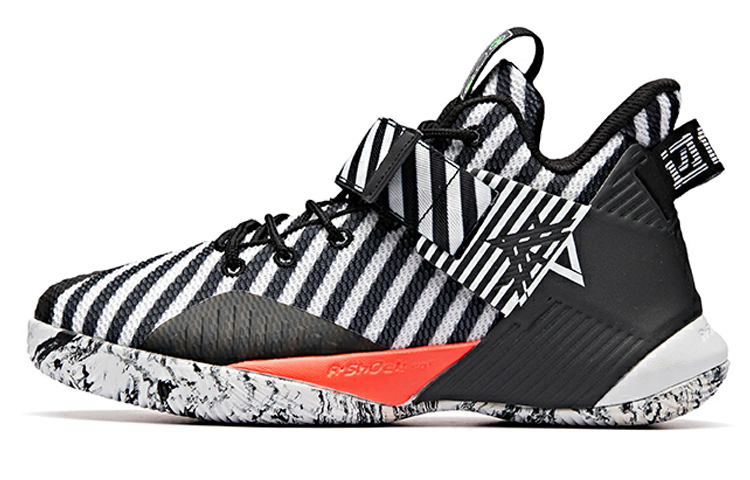 (Youth) Anta Low-Top Basketball 'White Black' 31931110-3
