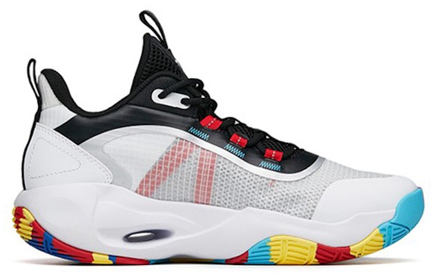 (JR) 안타 로우탑 농구화 '화이트 블랙' 312221111-1 Order (JR) 안타 로우탑 농구화 '화이트 블랙' 312221111-1