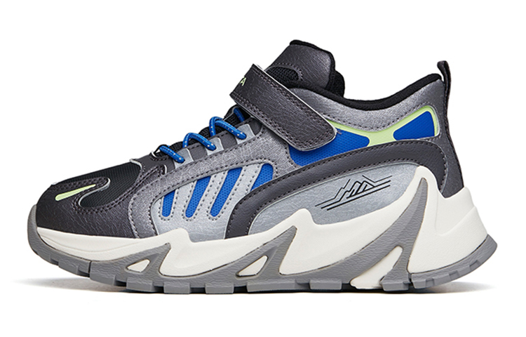 (Youth) Anta Low-Top Casual Running 'Black Blue Grey' A312146807-2