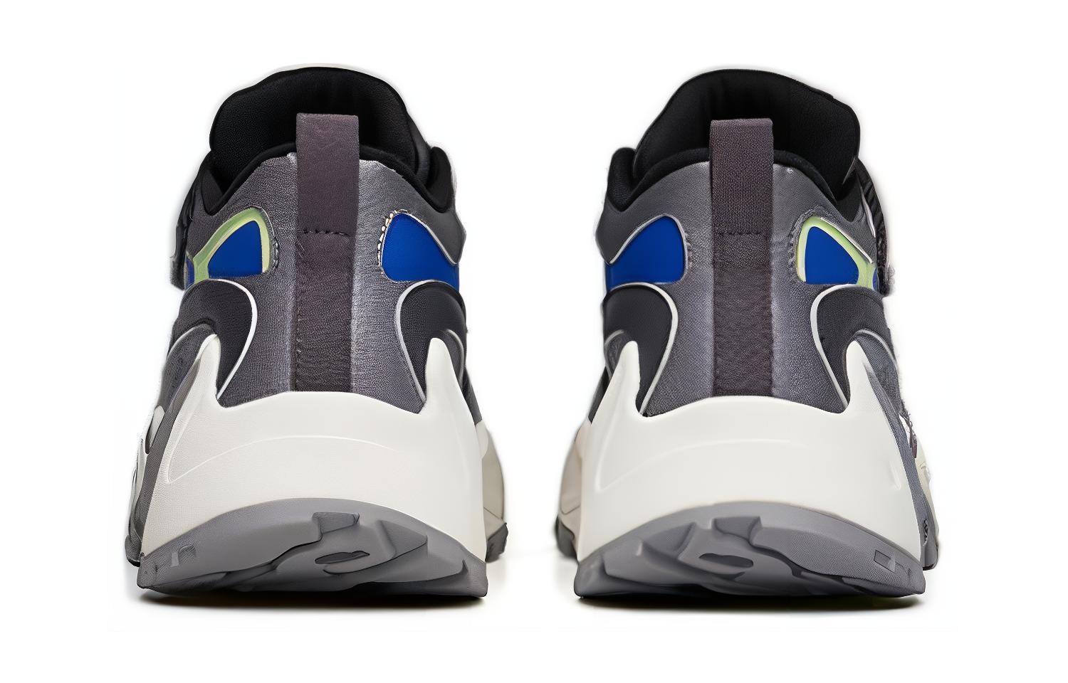 (Youth) Anta Low-Top Casual Running 'Black Blue Grey' 圖 4