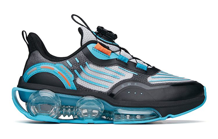 (Youth) Anta Low-Top RNNR 'Black Silver Blue' 圖 2