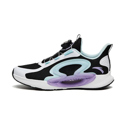 (Youth) Anta Low-Top Running 'White Black Purple'