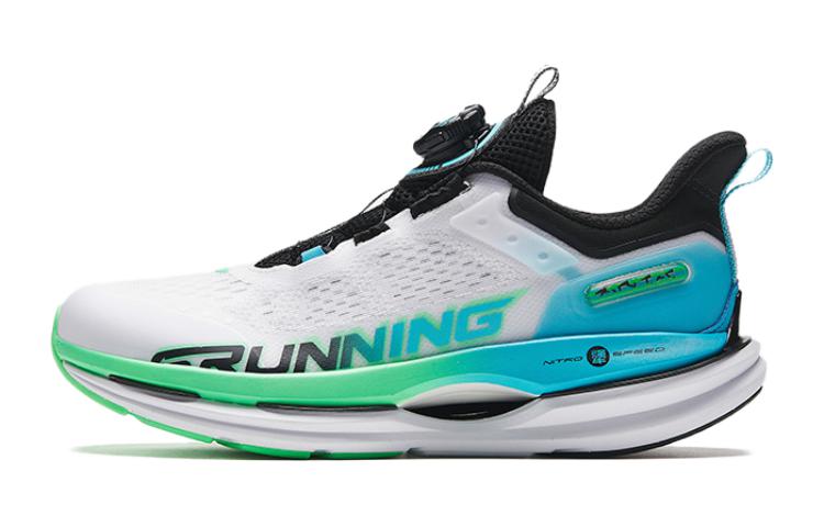 (Youth) Anta Low-Top Running Shoe 'White Black Green' 312325501-1