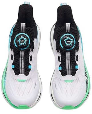 (Youth) Anta Low-Top Running Shoe 'White Black Green' 312325501-1 Lookbook (Youth) Anta Low-Top Running Shoe 'White Black Green' 312325501-1
