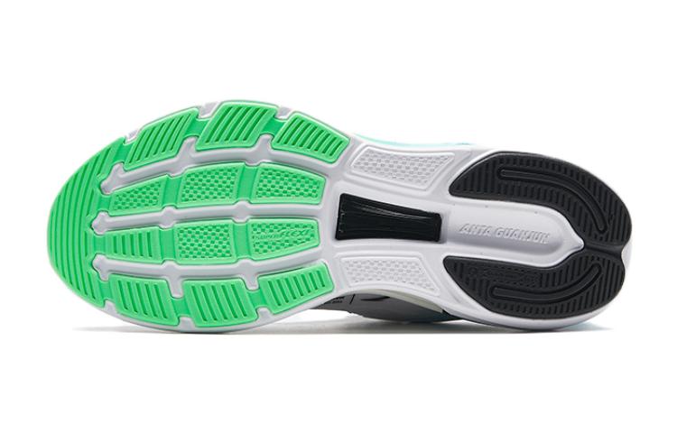 Purchase (JR) Anta Zapatillas Running Bajas 'Blanco Negro Verde' 312325501-1