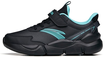 (Youth) Anta Low-Top Running Shoes 'Black Leather' A312145501A-3 (Youth) Anta Low-Top Running Shoes 'Black Leather' A312145501A-3