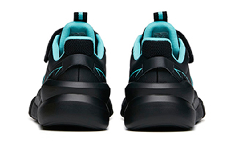 Shop (Youth) Anta Low-Top Running Shoes 'Black Leather' A312145501A-3