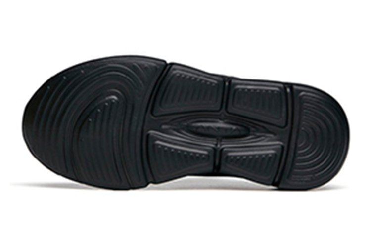 Purchase (Youth) Anta Low-Top Running Shoes 'Black Leather' A312145501A-3